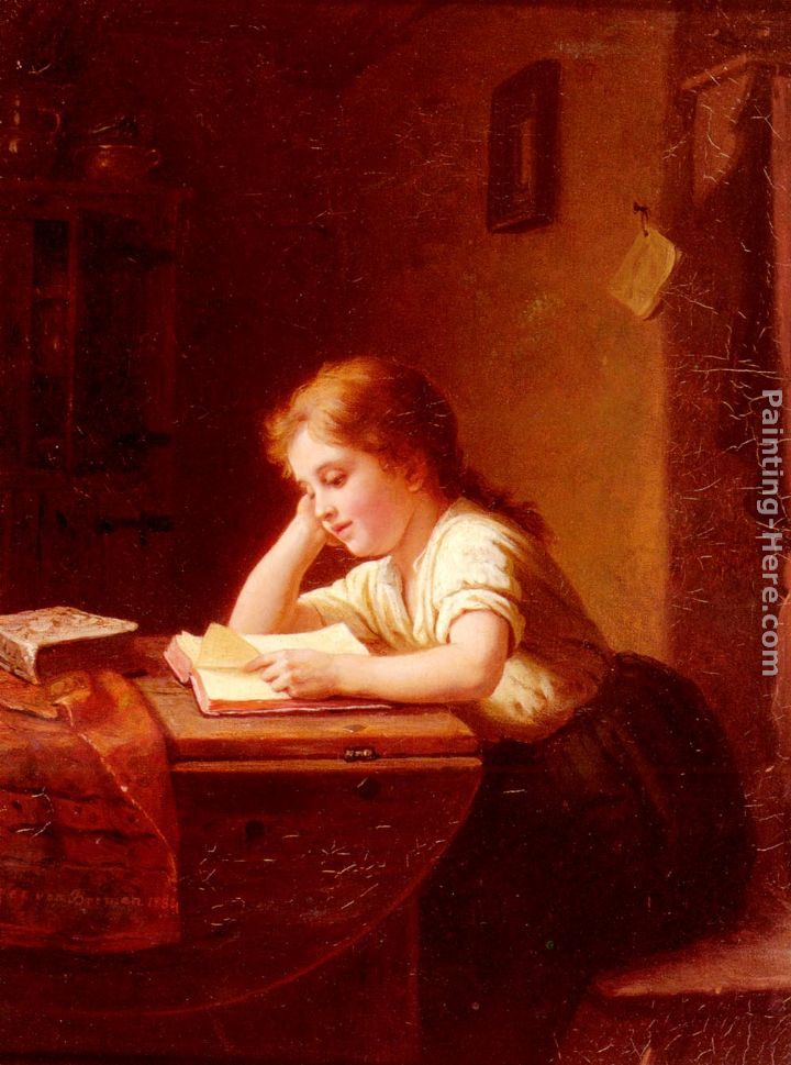 Johann Georg Meyer von Bremen Das Lesende Madchen